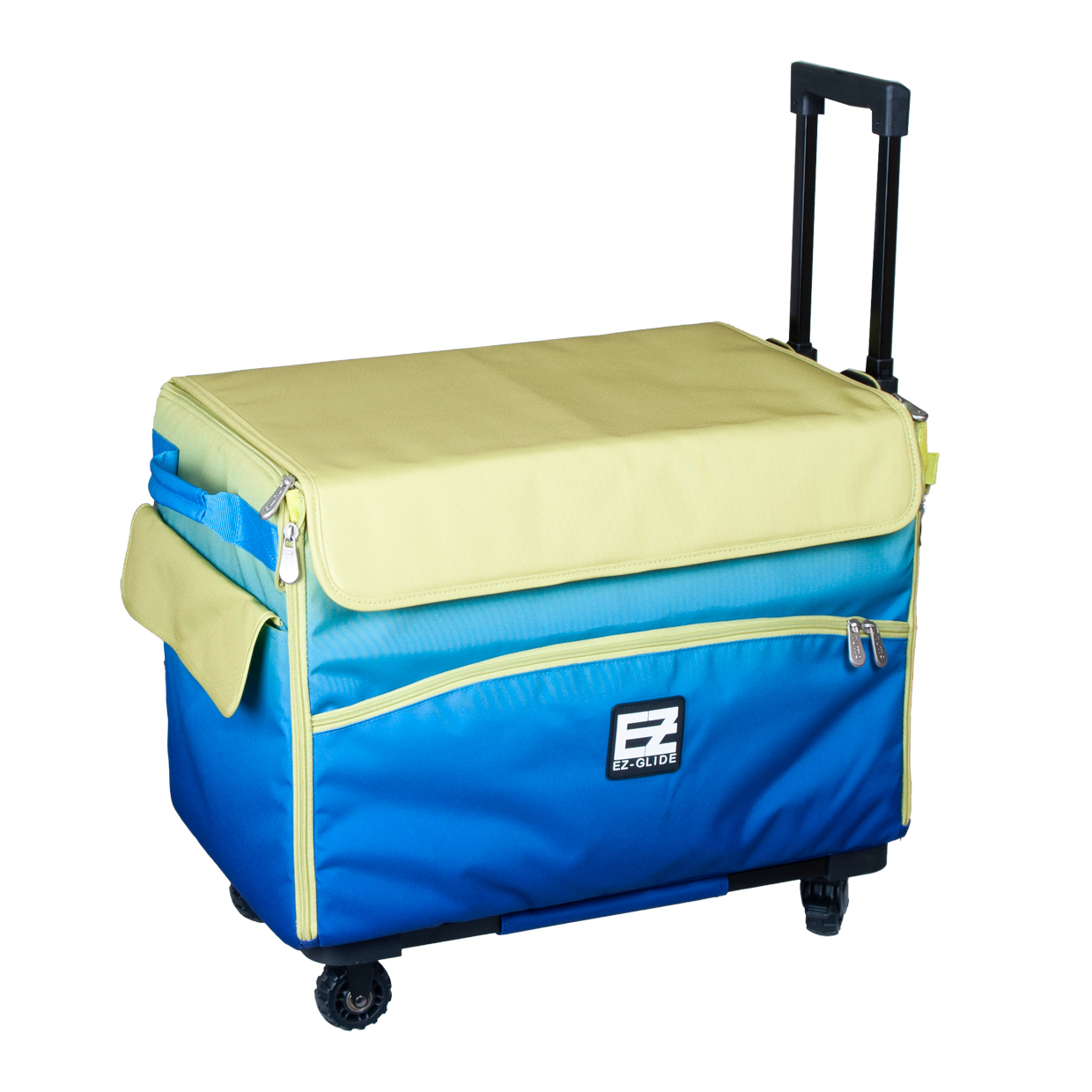 17" EZ-Glide 2 wheels Trolley Blue/Lime